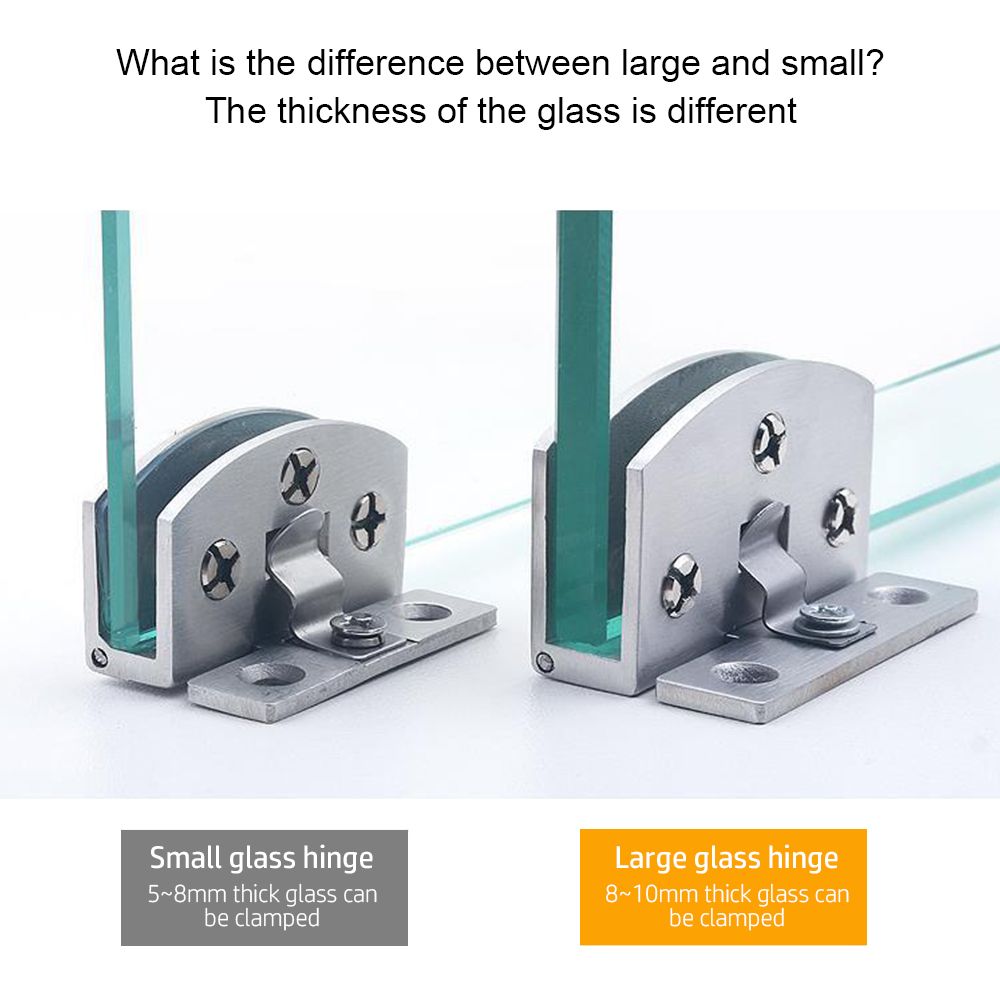 Furniture And Hardware Supplies - Useful Hardware Connector Glass Door Hinge