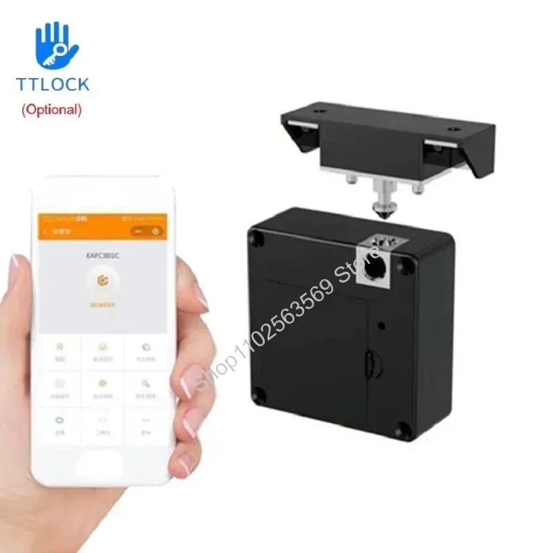 Furniture Hardware Bolts - Smart Wood Door Lock Keyless Invisible