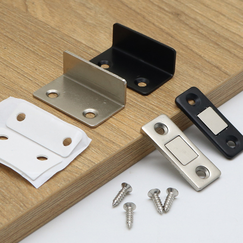 Magnetic Catch Door - Punch Free Cabinet Catches Strong Magnetic