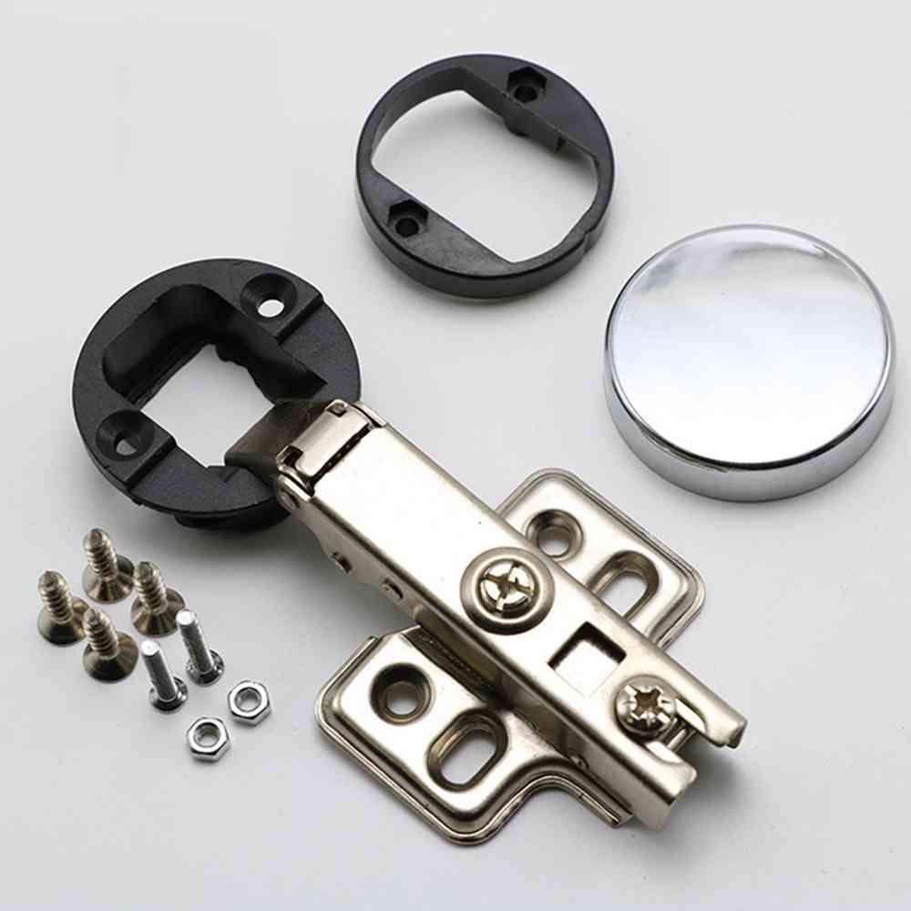 2Pcs Glass Door Hinge Useful N - Furniture And Hardware Supplies 评论和价格