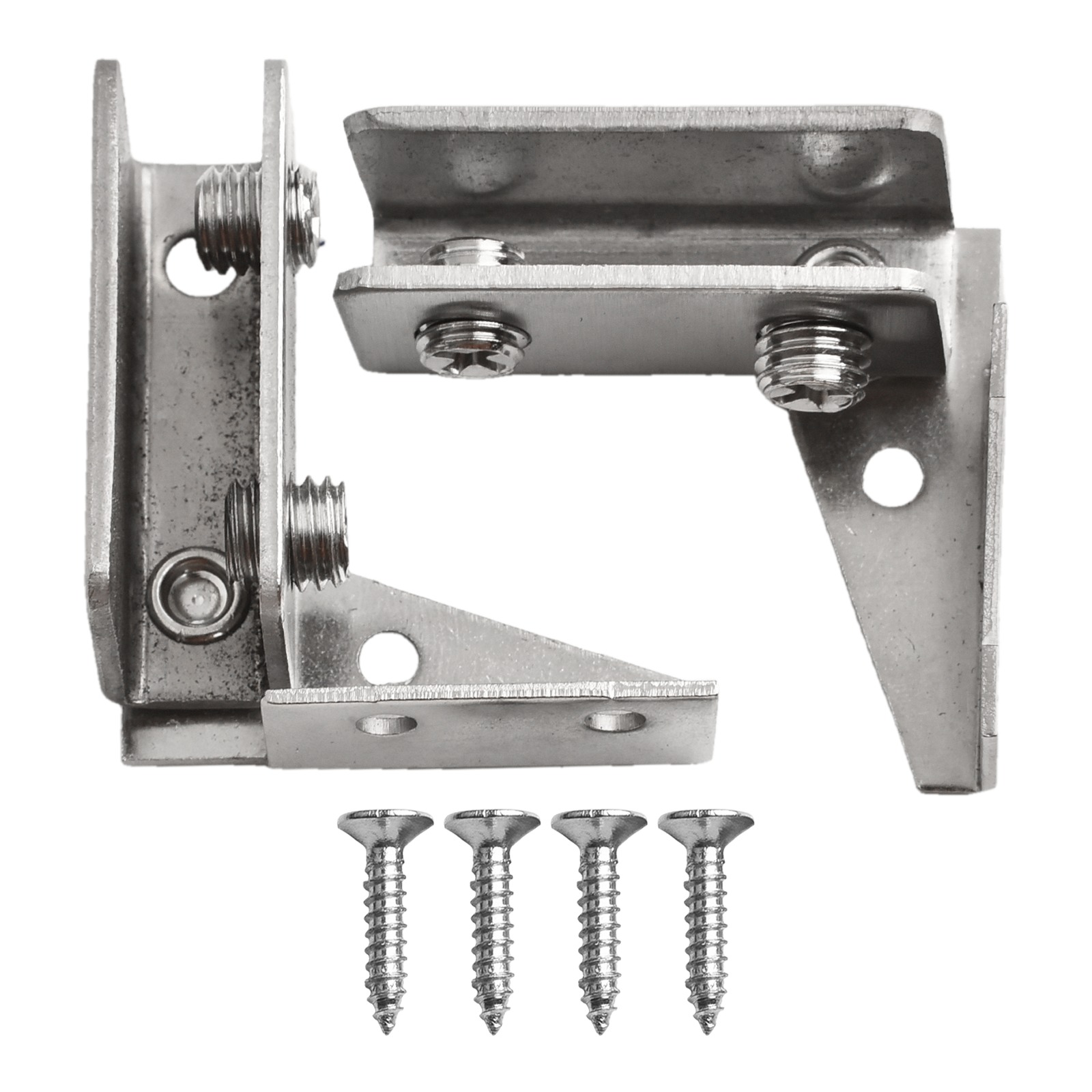 2PCS Non-Porous Glass Door Hin - Furniture Hardware Display 评论和价格