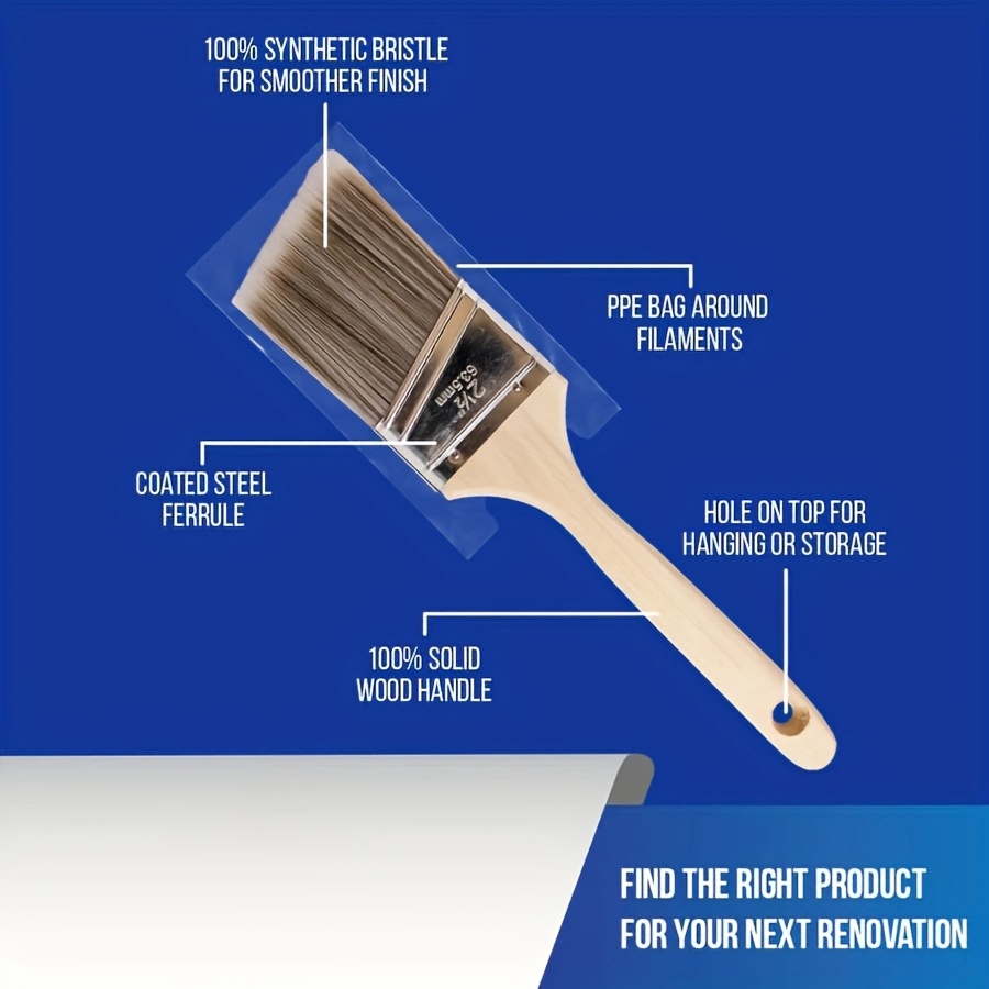 5Pcs High Quality Paint Brush  - Furniture Hardware Parts 评论和价格