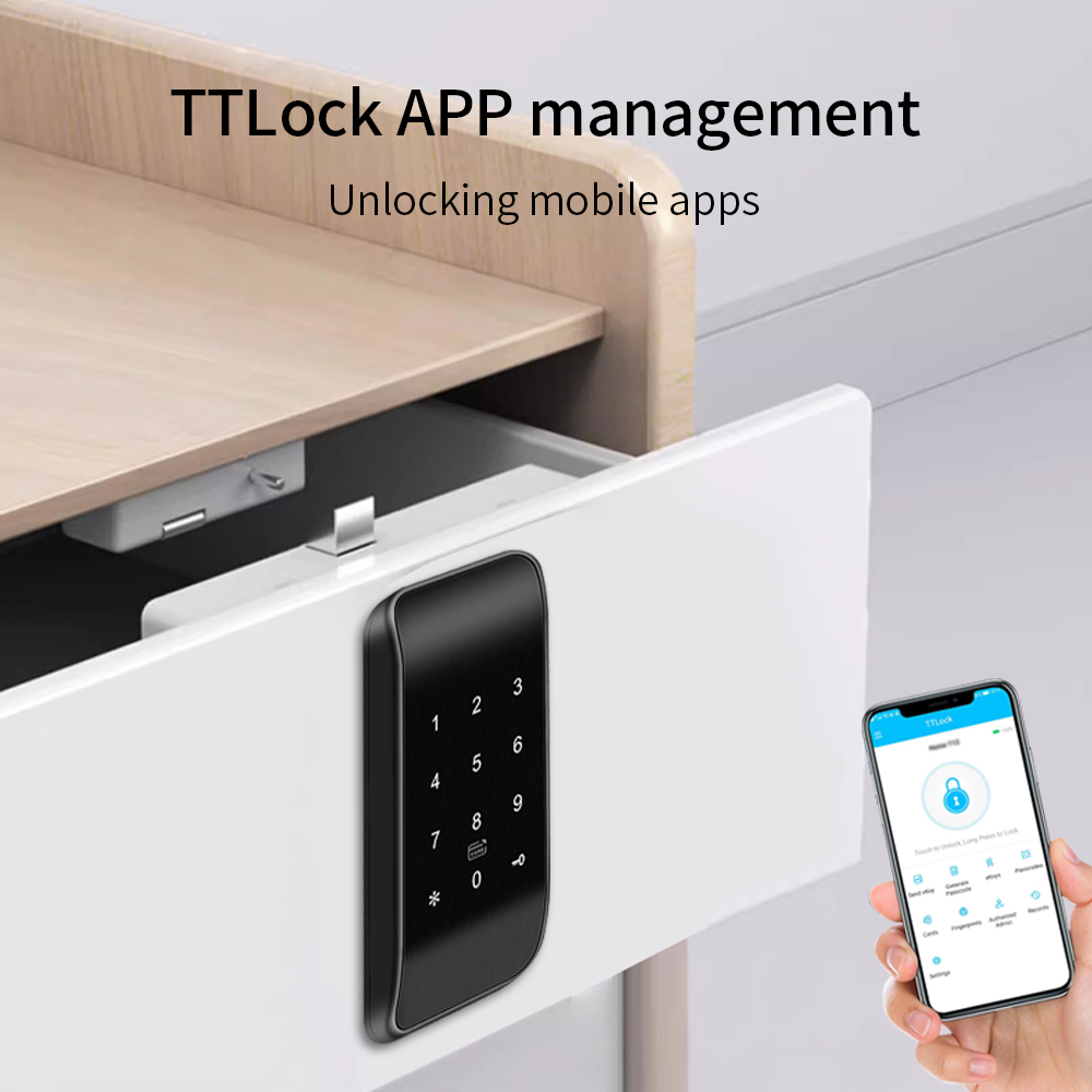 TTLOCK APP Smart Cabinet Lock  - Furniture Hardware Bolts 评论和价格