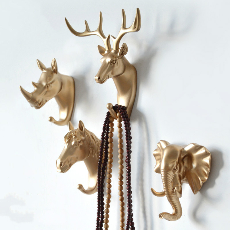 Wall Hanging Hook Deer Antlers - Furniture Hardware Display 评论和价格