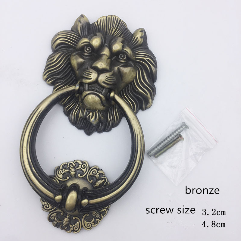 Antique Bronze Lion Head Handl - Furniture Hardware Kit 评论和价格