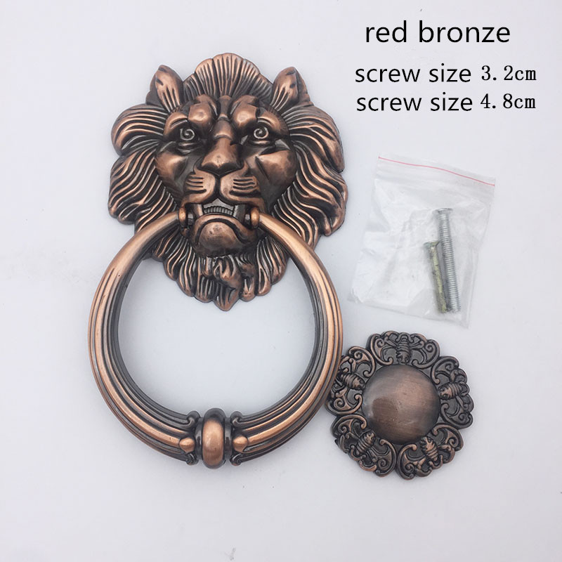 Antique Bronze Lion Head Handl - Furniture Hardware Kit 评论和价格