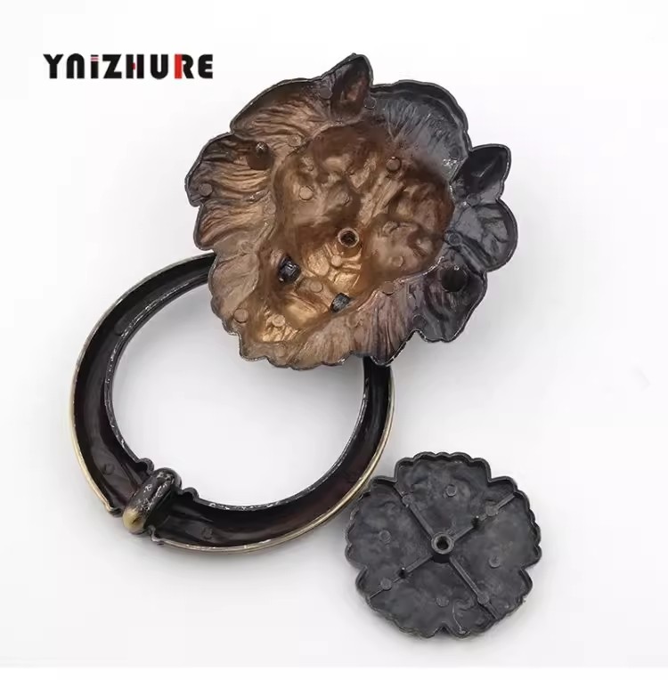 Antique Bronze Lion Head Handl - Furniture Hardware Kit 评论和价格