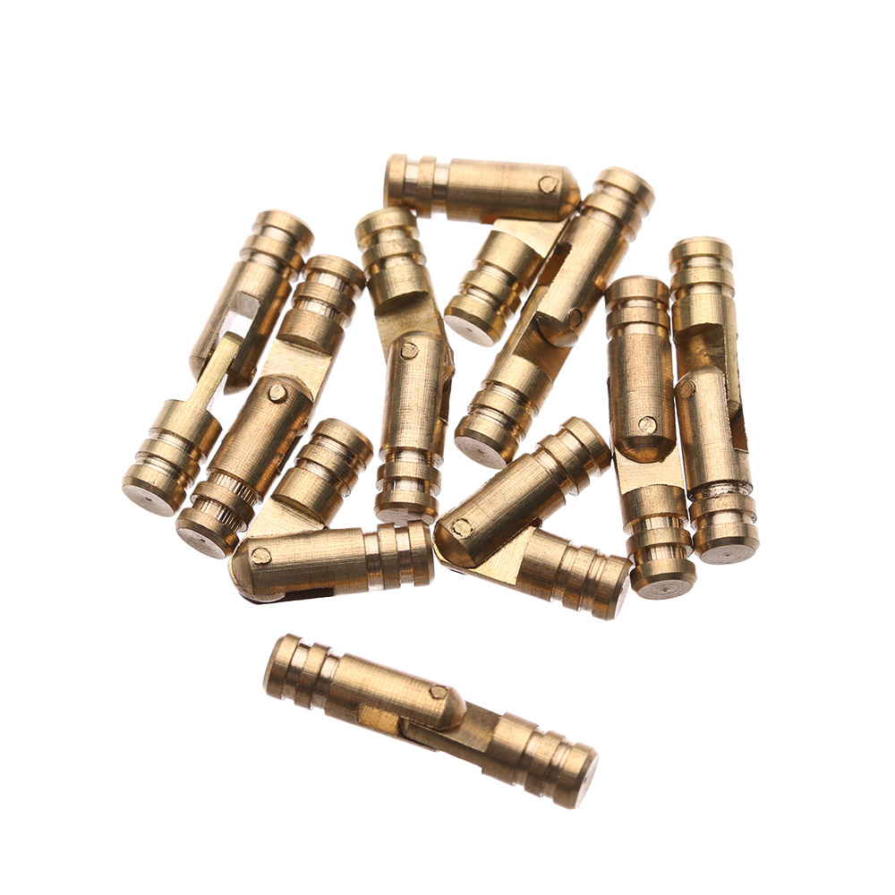 10Pcs/lot Jewelry Box Hinges H - Furniture And Hardware Supplies 评论和价格