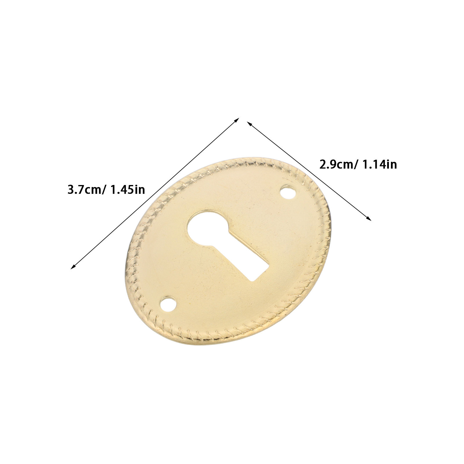 20Pcs Vintage Oval Keyhole Cov - Furniture Hardware Parts 评论和价格