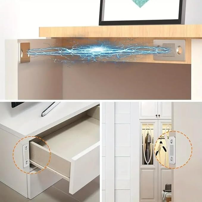 16 PCS Ultra Thin Cabinet Door - Magnetic Catch Door 评论和价格