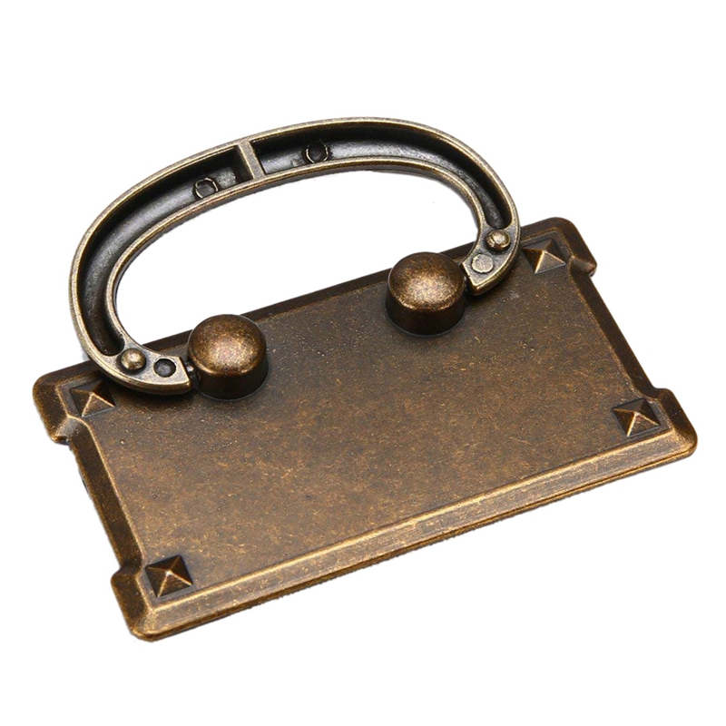 4Pcs Vintage Antique Bronze Dr - Furniture Hardware Parts 评论和价格
