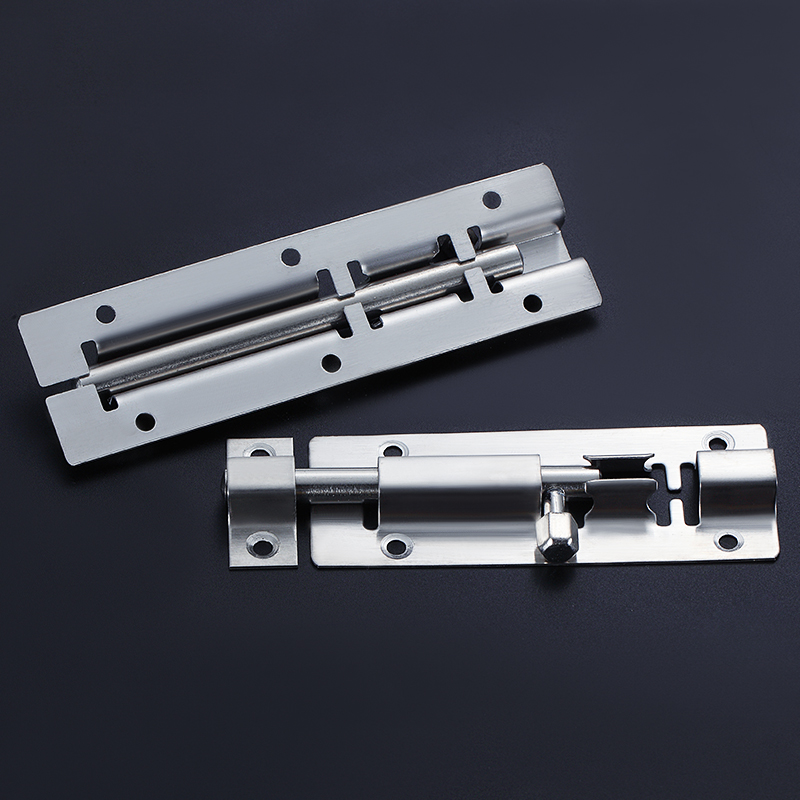 1Pc 3/4/5 Inch Long Silver Sta - Barrel Bolt Slide 评论和价格