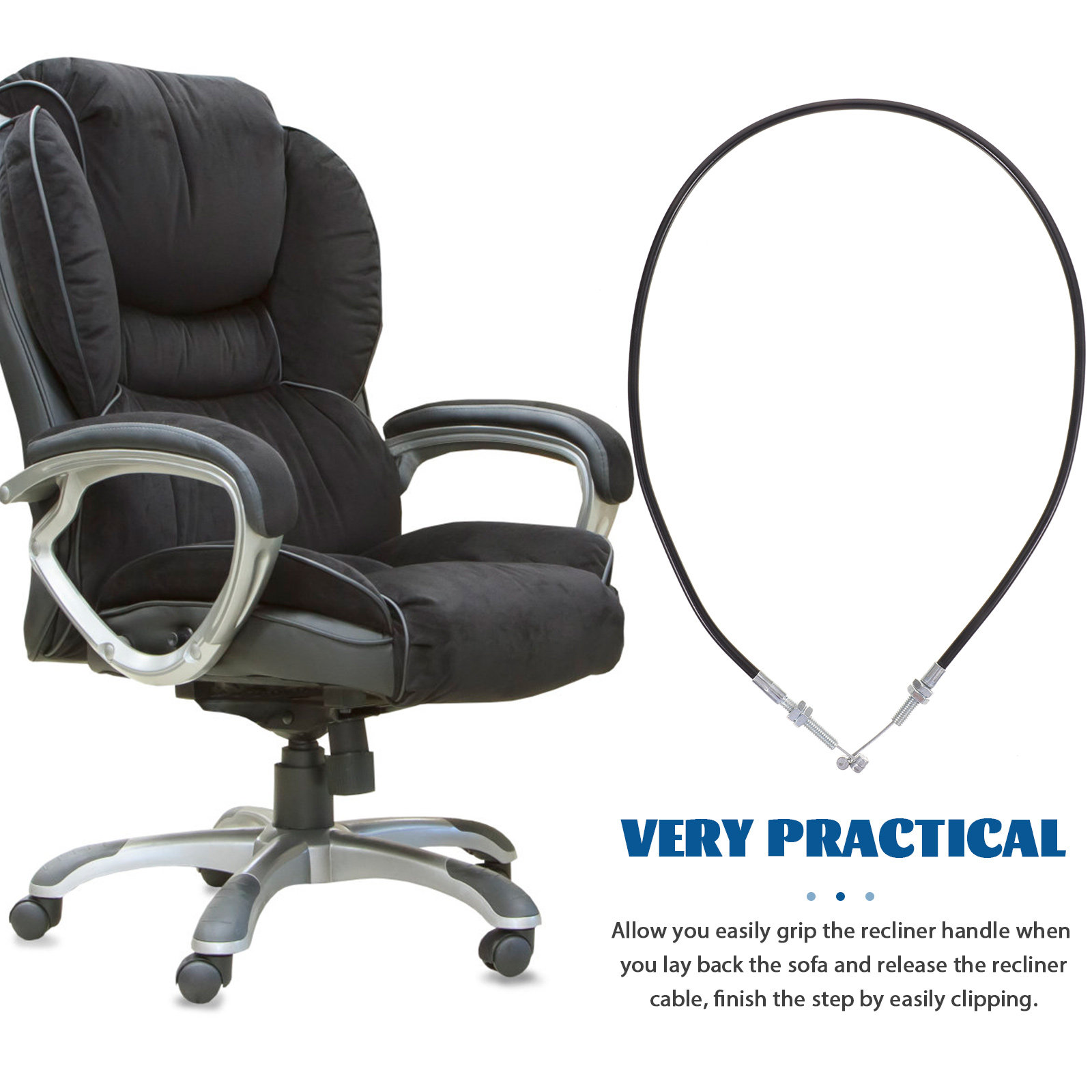 Heavy-Duty Recliner Cable Repl - Furniture Hardware Parts 评论和价格