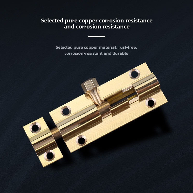 1PCS  Brass Doors Slide Latch  - Barrel Bolt Slide 评论和价格