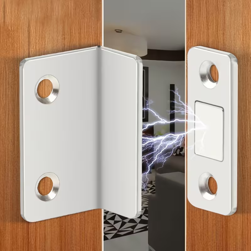 1-20PCS L Shape No Drill Magne - Magnetic Catch Door 评论和价格