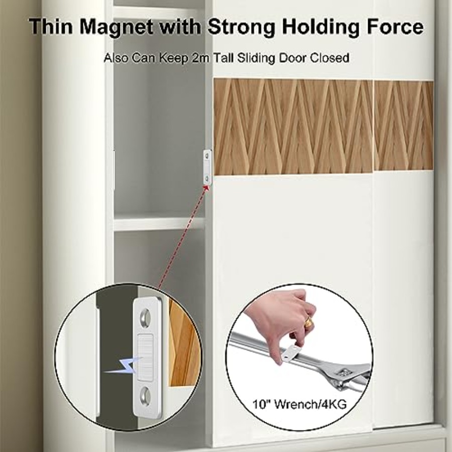 Cabinet Door Magnets 8 Pack Ul - Magnetic Catch Door 评论和价格