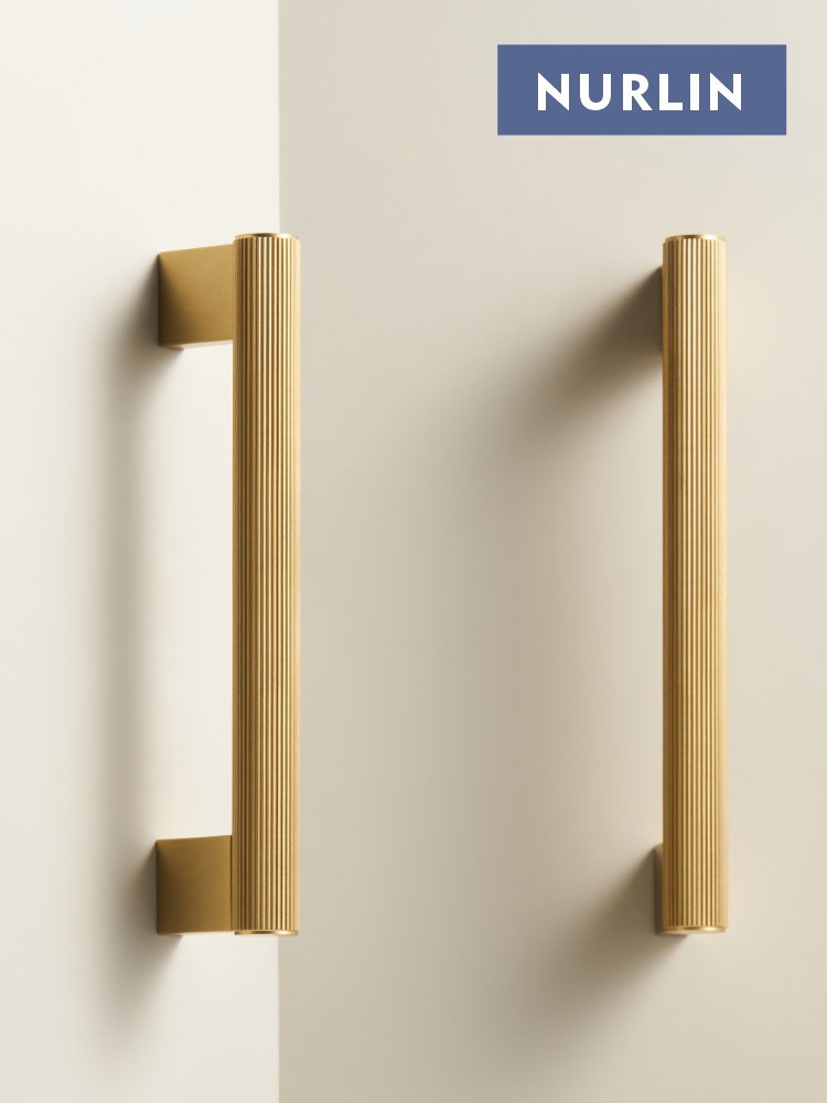 Nurlin Solid Brass New Linear  - Furniture Hardware Kit 评论和价格