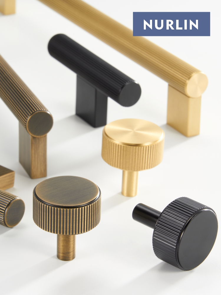Nurlin Solid Brass New Linear  - Furniture Hardware Kit 评论和价格