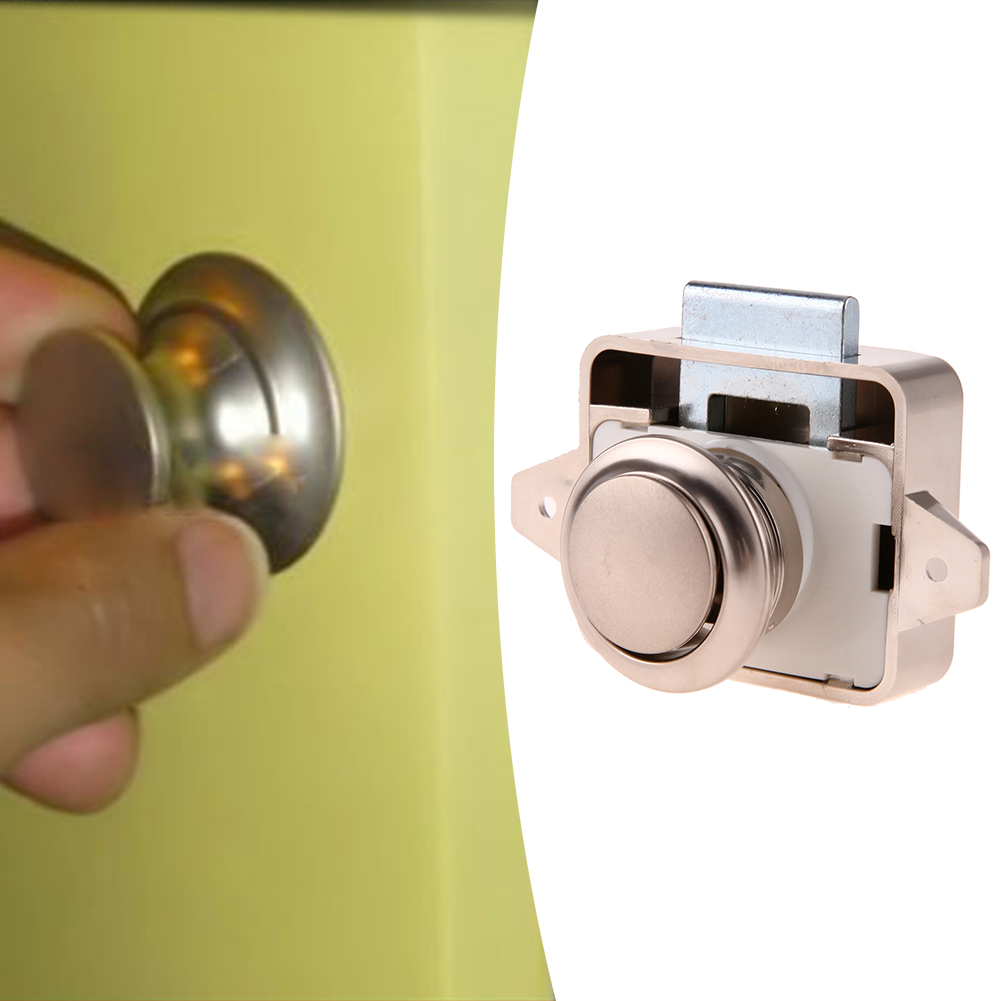 1PC Mini Push Lock Button Catc - Furniture Hardware Kit 评论和价格