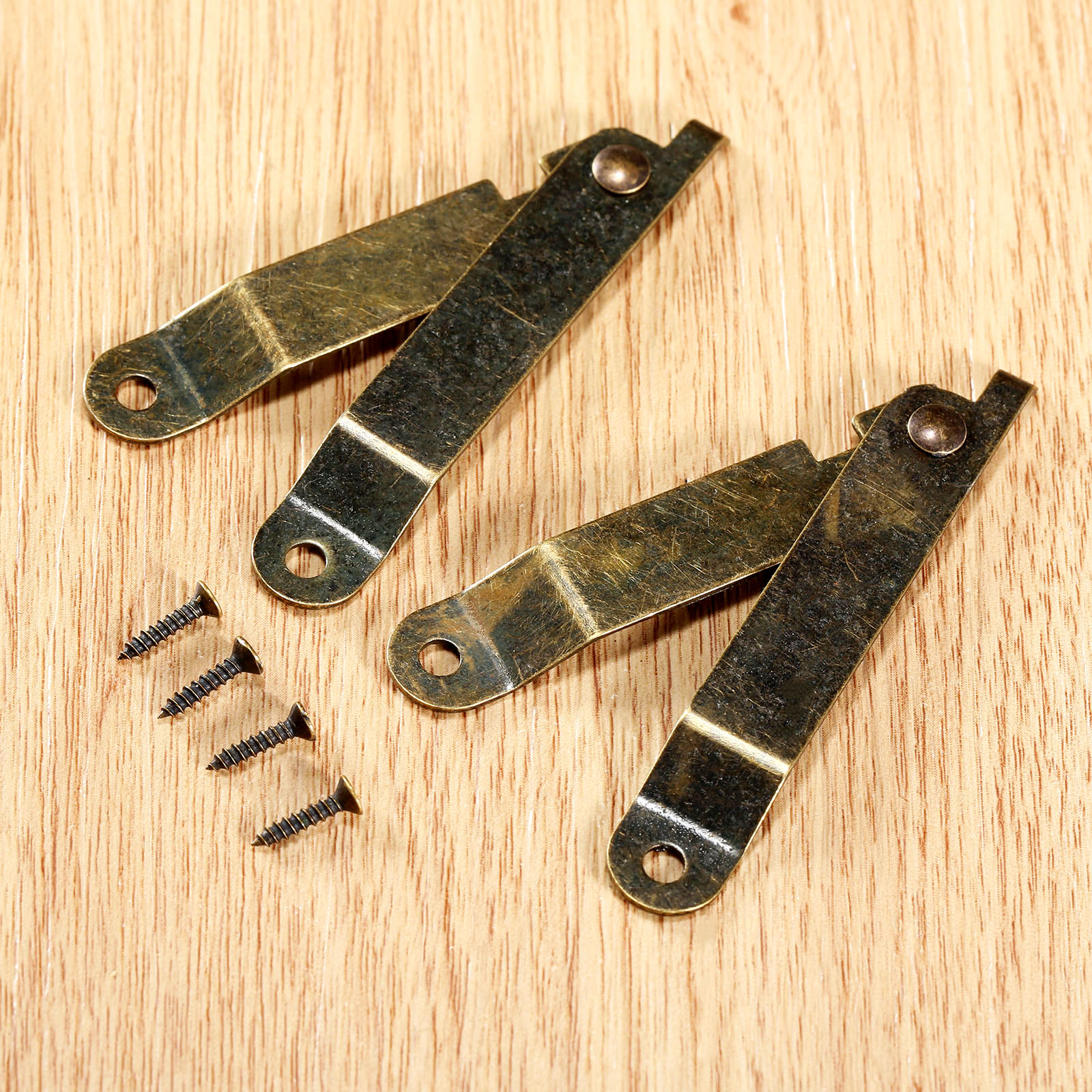 2pcs Antique Bronze Iron Lid S - Furniture Hardware Display 评论和价格