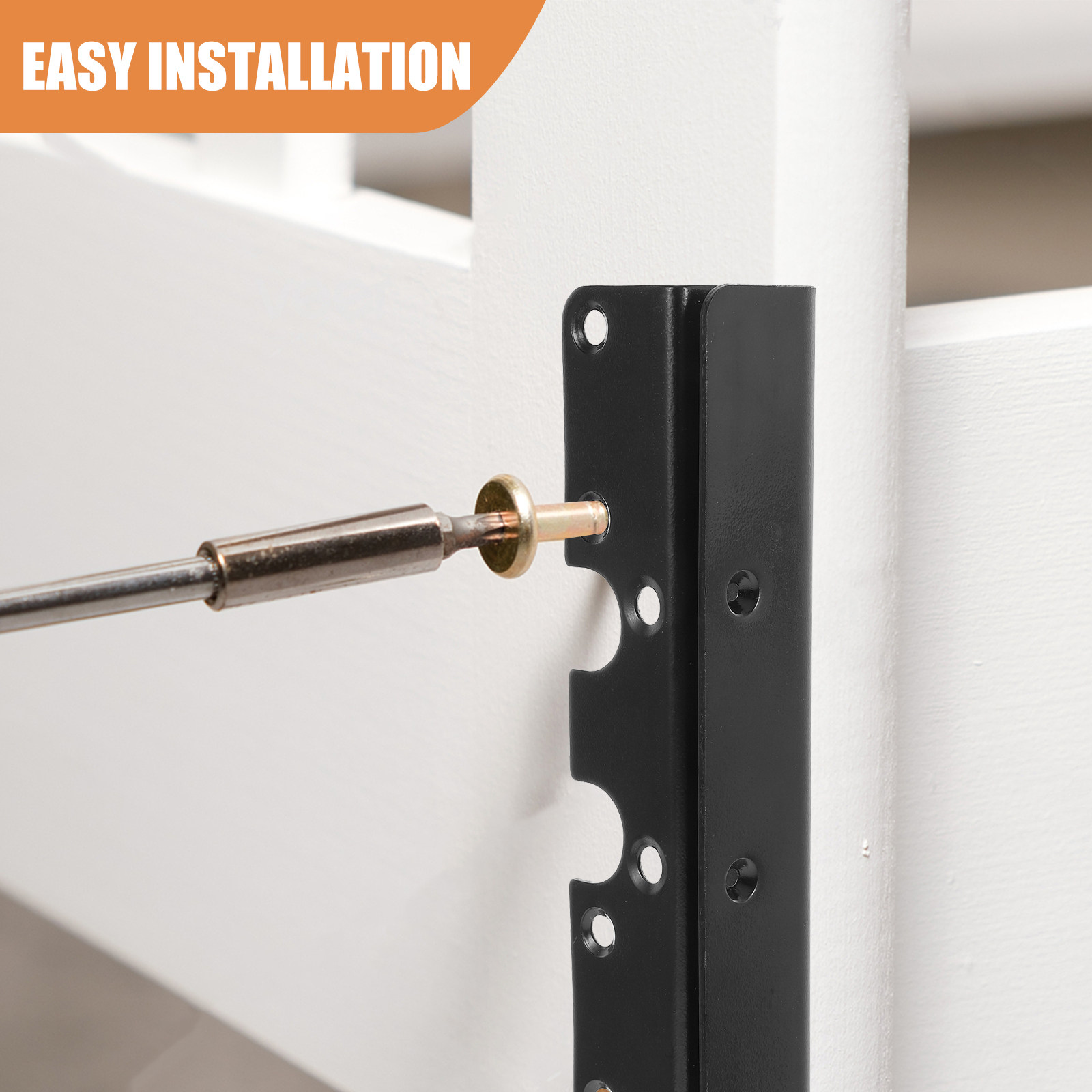 2Pcs Bed Rail Bracket Iron Thi - Furniture And Hardware Supplies 评论和价格
