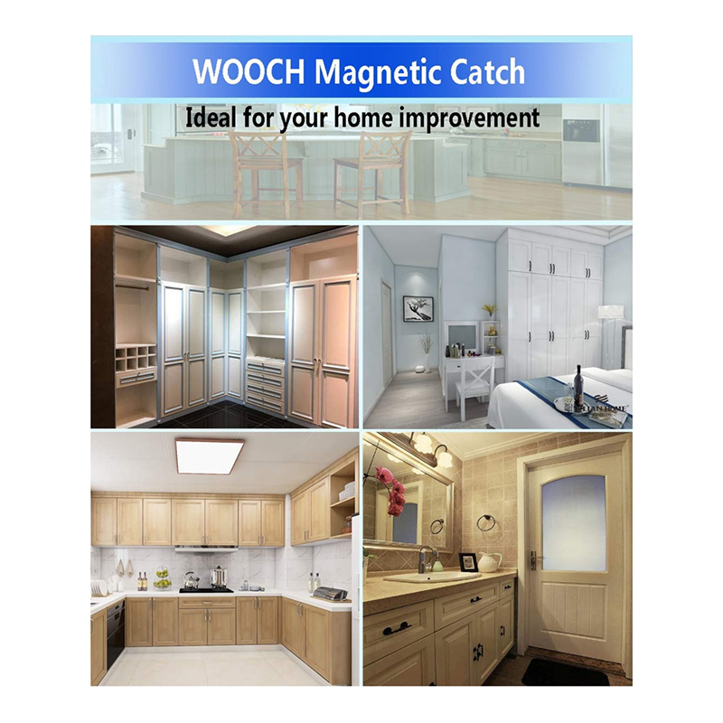 HFES 4-Pack Magnetic Door Catc - Magnetic Catch Door 评论和价格