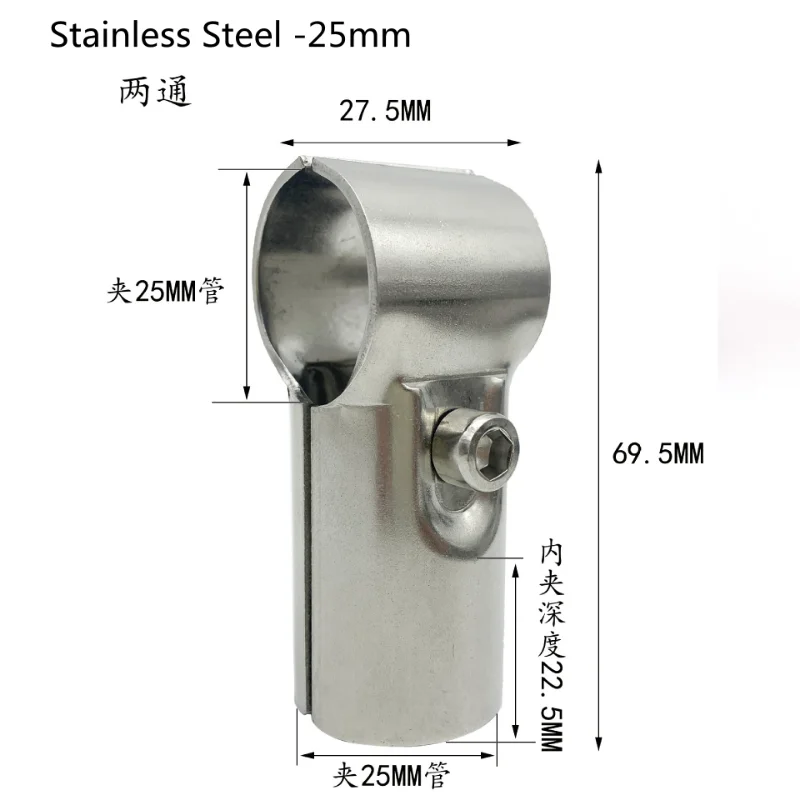 1pcs 25mm Round Pipe Joint Sta - Furniture Hardware Display 评论和价格